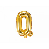 Ballon lettre Q or