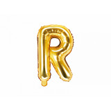 Ballon lettre R or