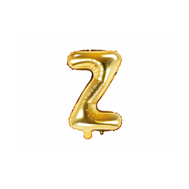 Ballon lettre Z or