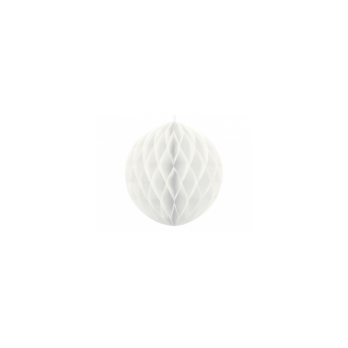 x1 Boule Alvéolée 30cm - Blanche