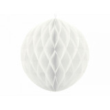 x1 Boule Alvéolée 30cm - Blanche