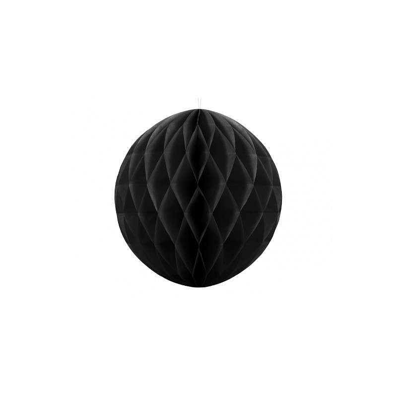 x1 Boule Alvéolée 10cm - Noire