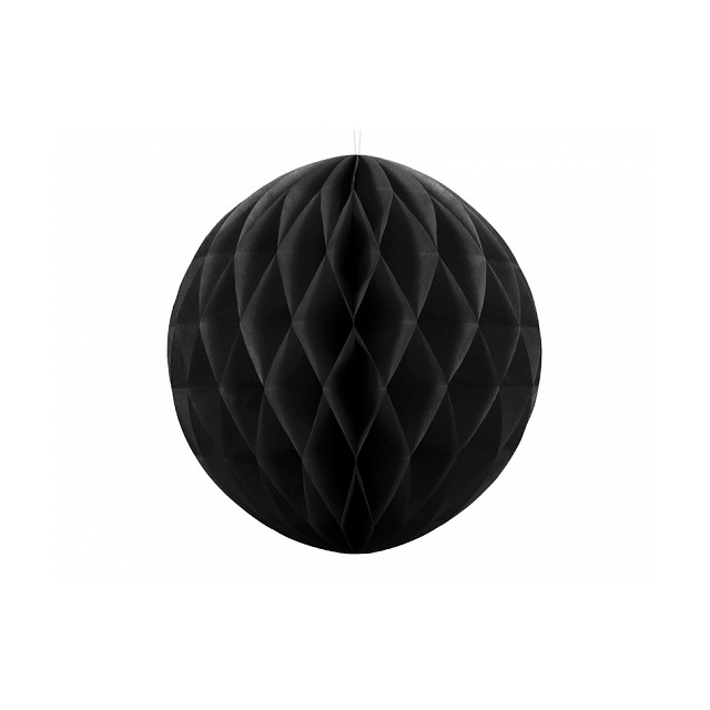 x1 Boule Alvéolée 10cm - Noire
