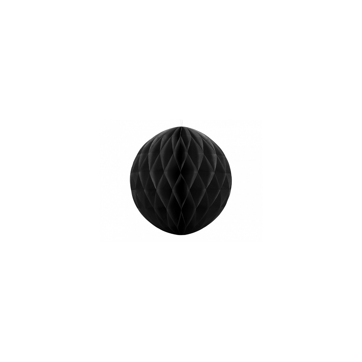 x1 Boule Alvéolée 10cm - Noire