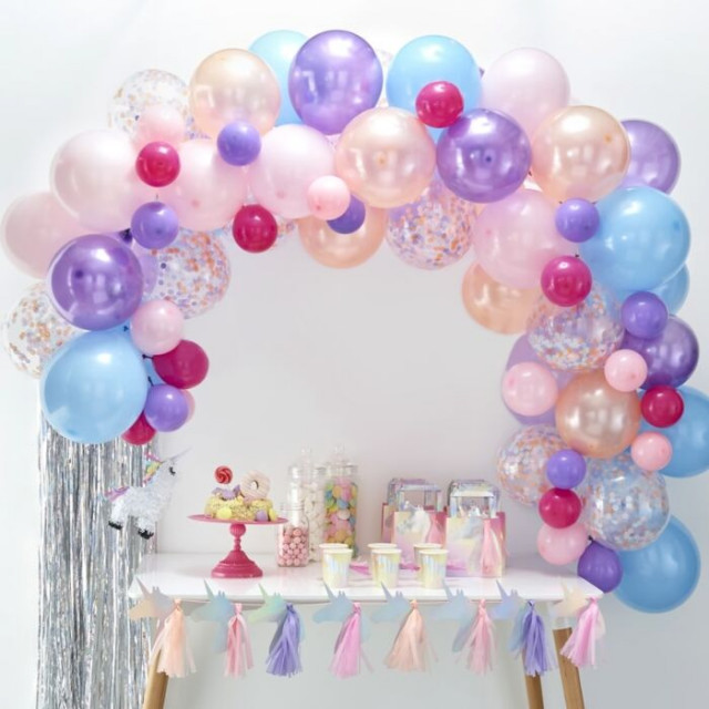 kit arche a ballons pastel