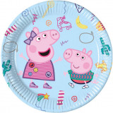 x8 Assiettes carton Peppa Pig