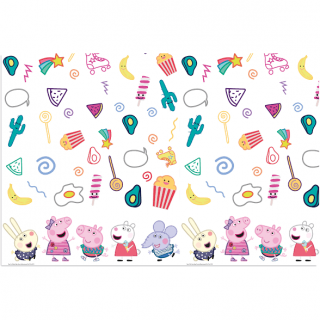 Nappe en plastique Peppa Pig 120x180cm