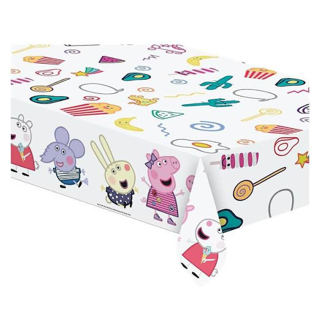 Nappe en plastique Peppa Pig 120x180cm