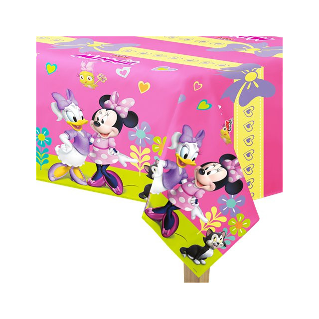 Nappe en plastique Minnie 120x180cm