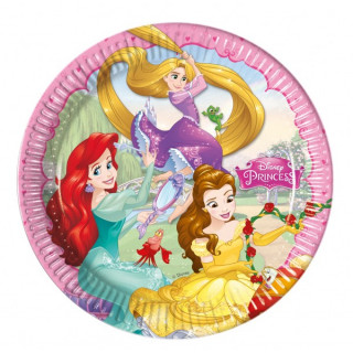 x8 Assiettes Princesses Disney