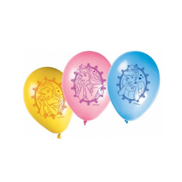 x8 Ballons Princesses Disney