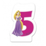 Bougie 5 ans Princesse Disney