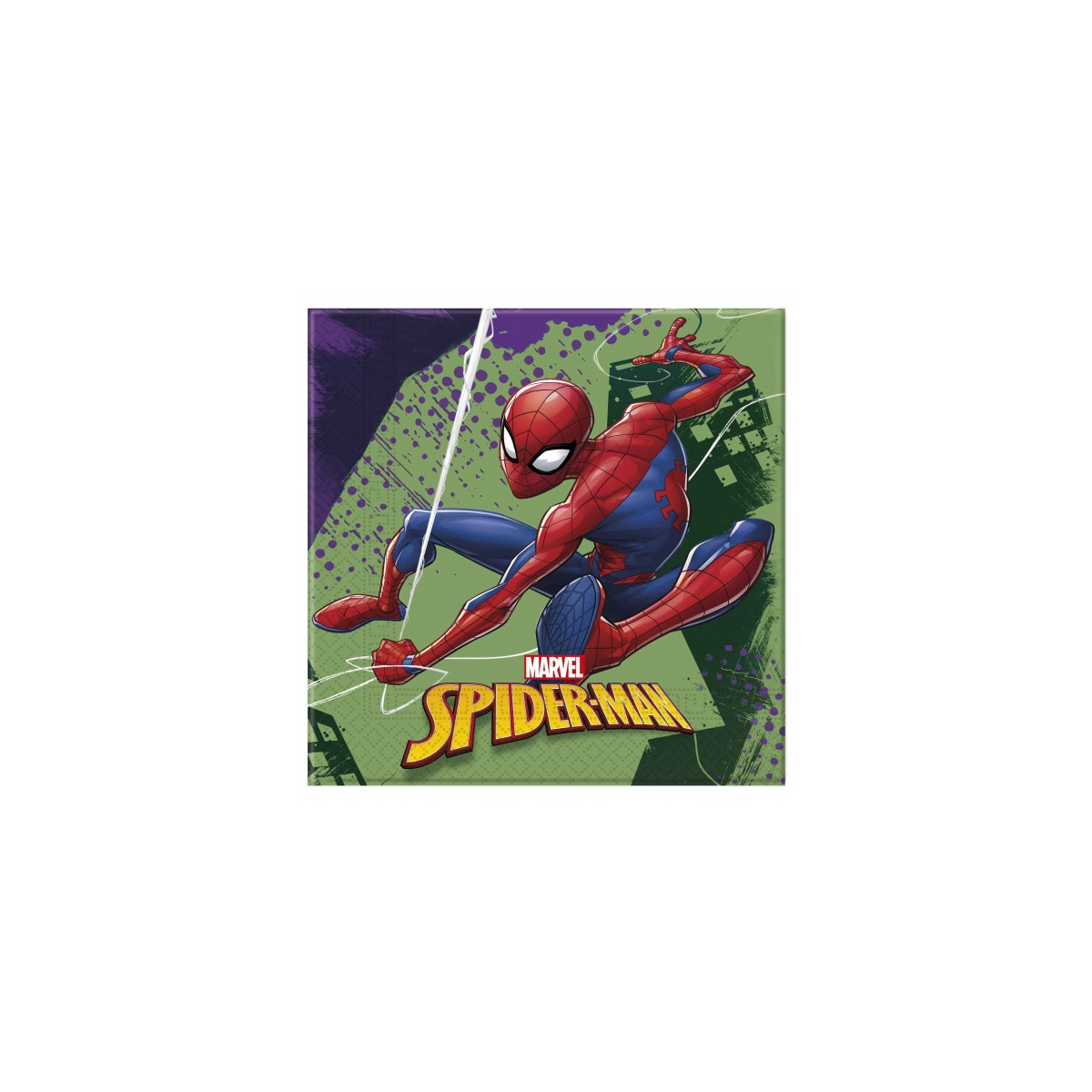 x20 Serviettes Spiderman