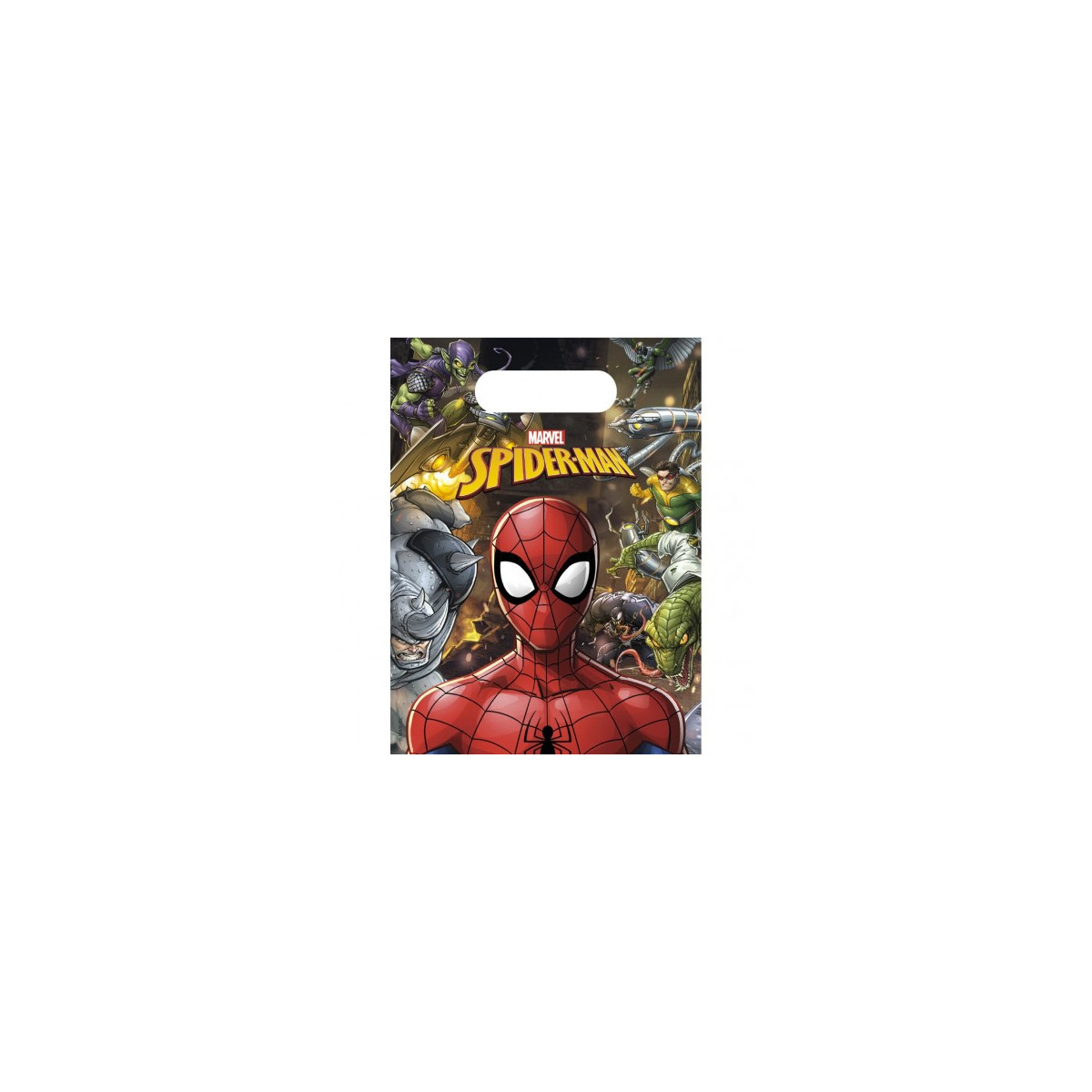 x6 Sac cadeaux Spiderman
