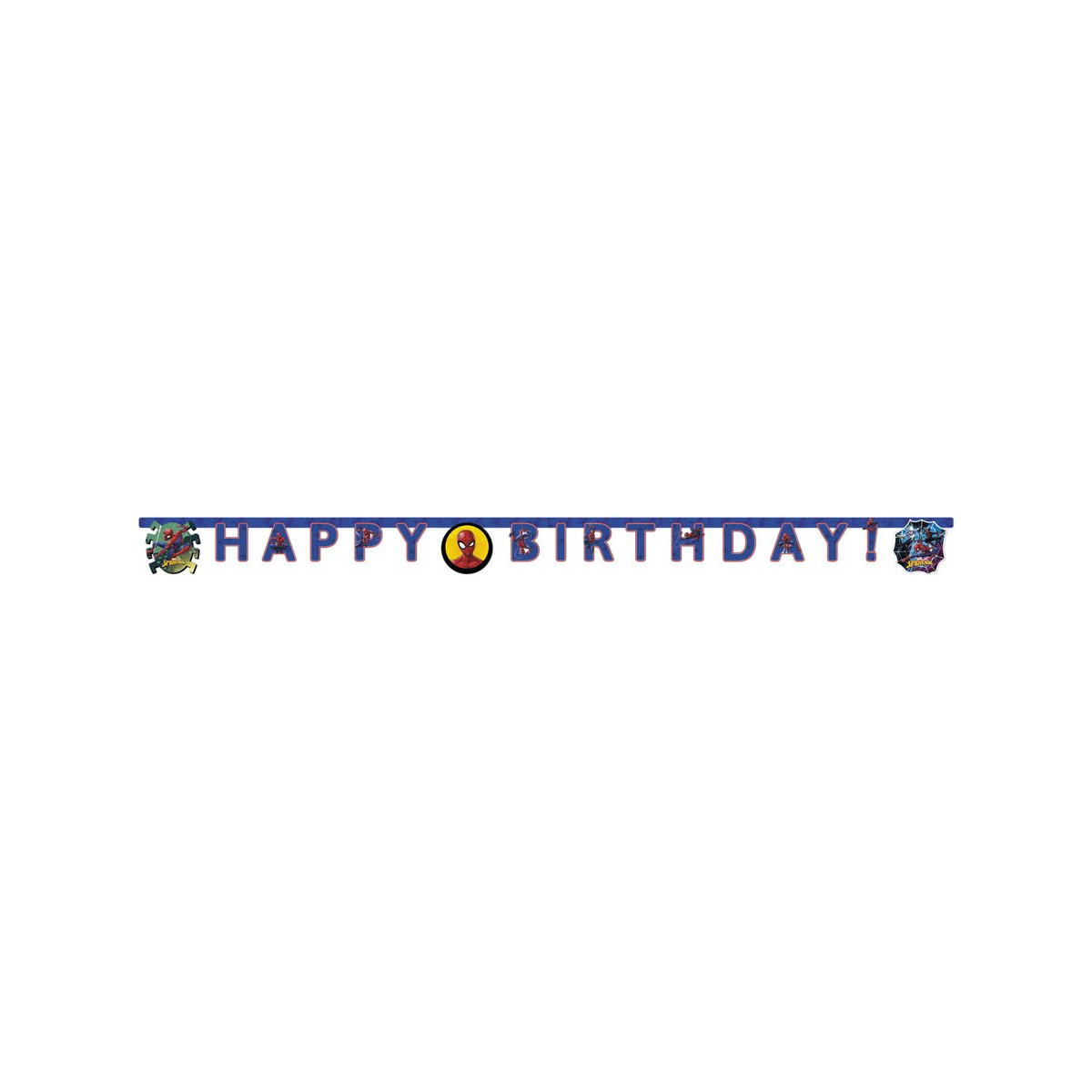 Guirlande anniversaire Spiderman