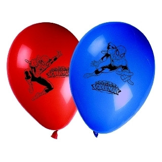 x8 Ballons Spiderman