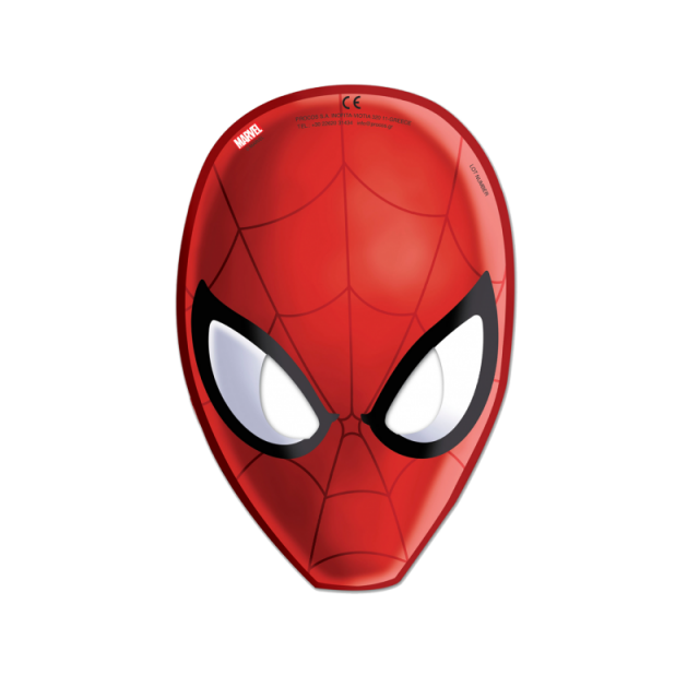 x6 Masques Spiderman