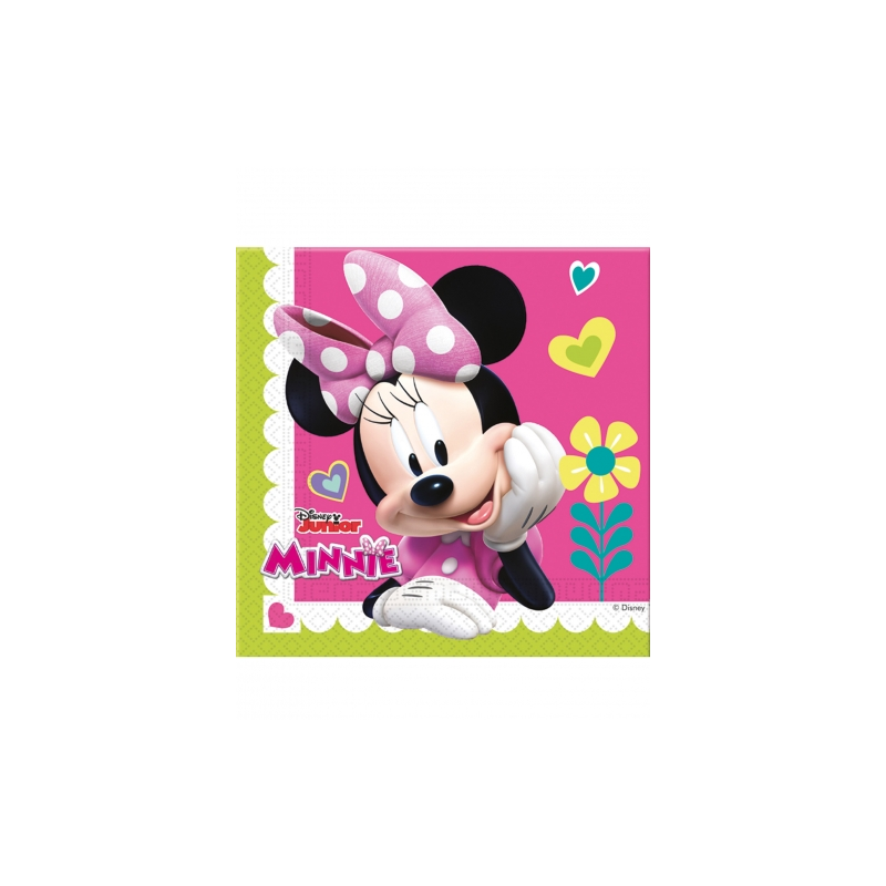 x20 Serviettes Minnie