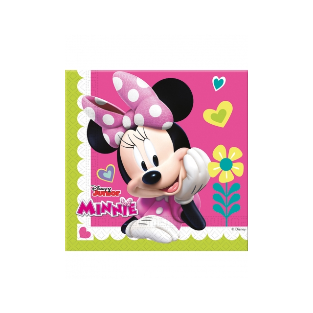 x20 Serviettes Minnie