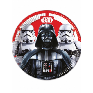 x8 Assiettes Star Wars 23cm