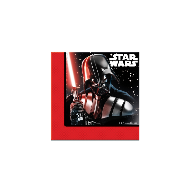 x20 Serviettes Star Wars