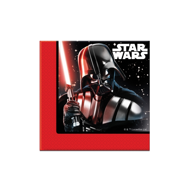 x20 Serviettes Star Wars