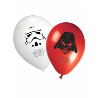 x8 Ballons Star Wars