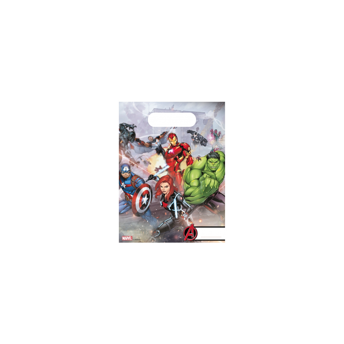 x6 Sac cadeaux Avengers