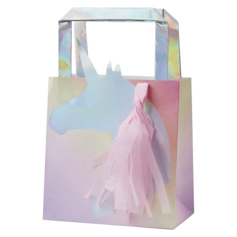 Sacs cadeau licorne - fête d'anniversaire enfant - Moi et ma deco