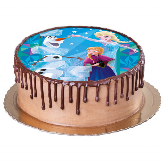 Disque Azyme Gateau Reine Des Neiges