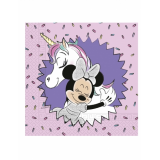 serviettes minnie licorne calin x8