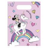 sac cadeau minnie licorne x6