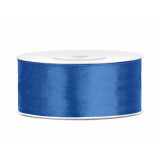 ruban en satin bleu roi 25m x 25mm