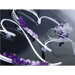 Decoration Voiture Mariage Coeur Parme