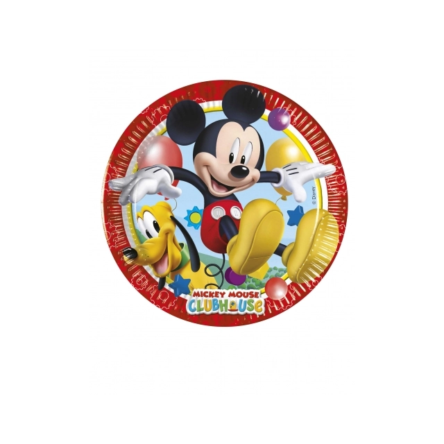 assiettes Mickey x8