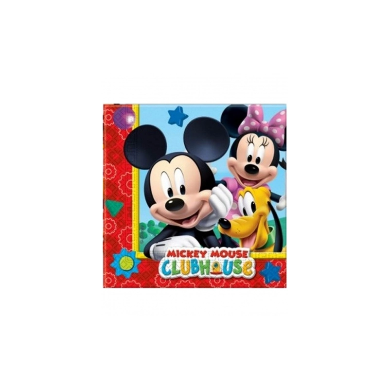 serviettes mickey x20