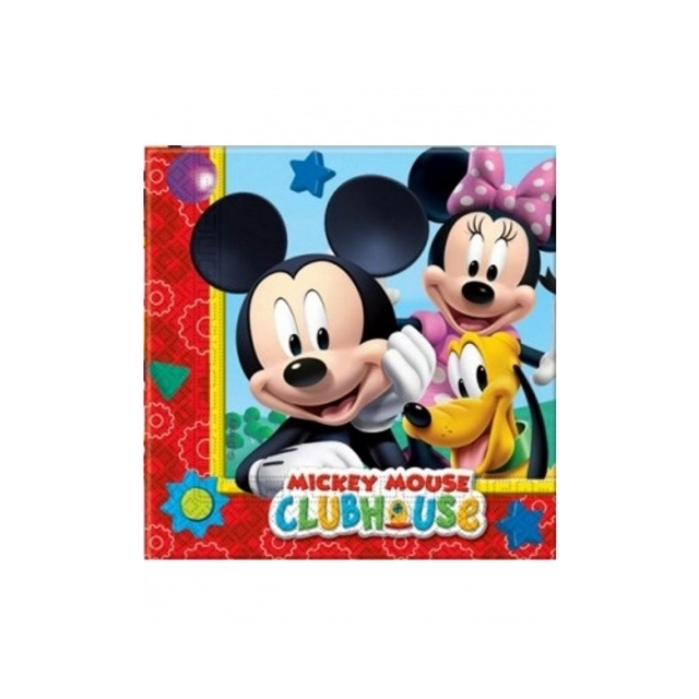 serviettes mickey x20