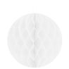 2 Boules Alvéolées 20 cm - Blanc