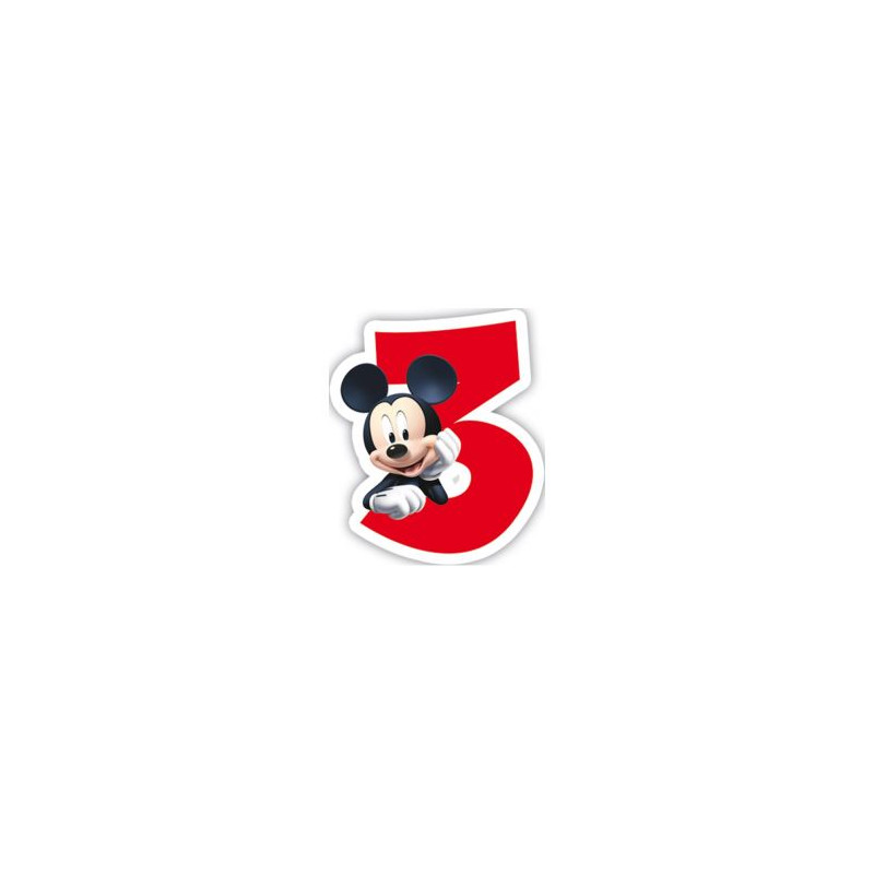 bougie 3 ans mickey