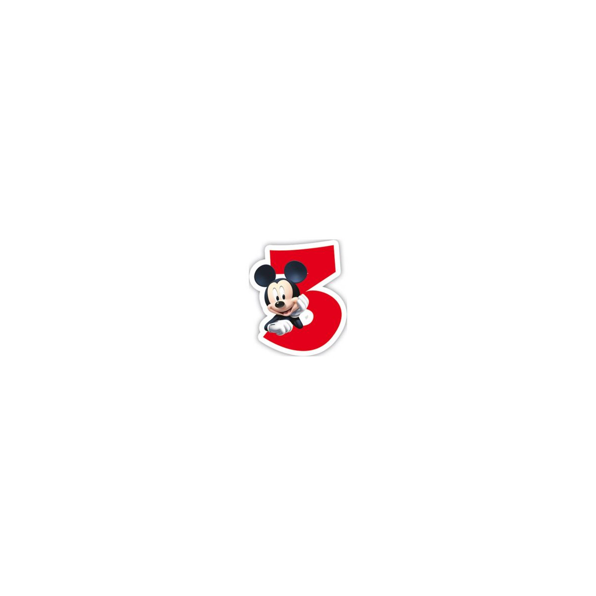 bougie 3 ans mickey