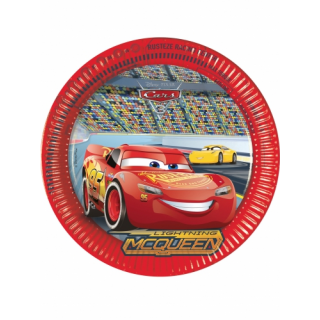 assiettes cars x8