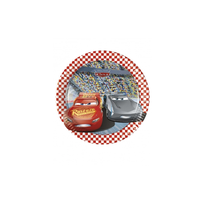 petites assiettes cars x8