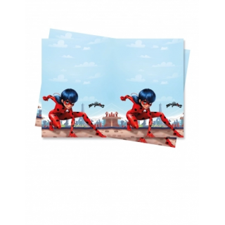 nappe en plastique miraculous ladybug 120x180cm