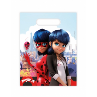 sac cadeau miraculous ladybug x6