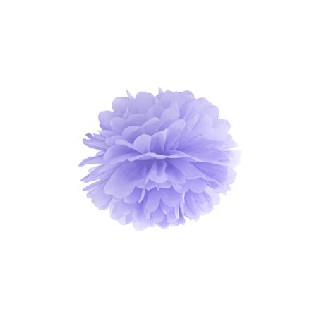 Pompon Papier 25 cm - Lila