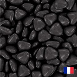1kg Dragées coeur chocolat Noir