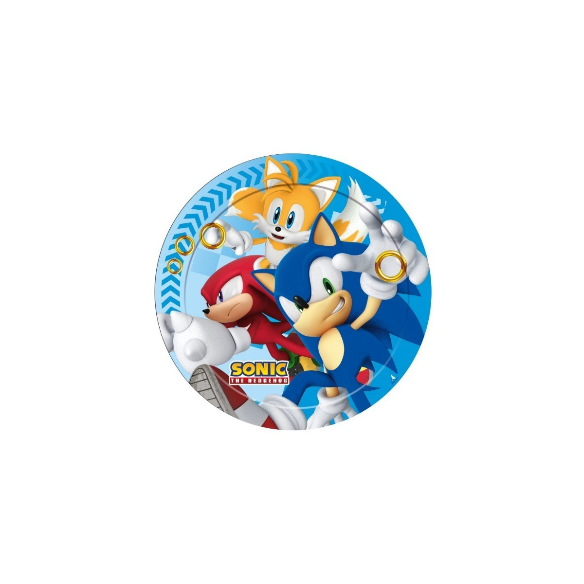 Sonic Assiette Jetable Anniversaire Decoration 95 pièce