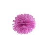 Pompon papier 25cm - Prune