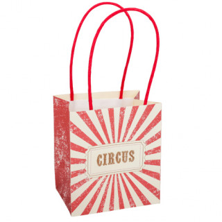 sac cadeau circus party x4