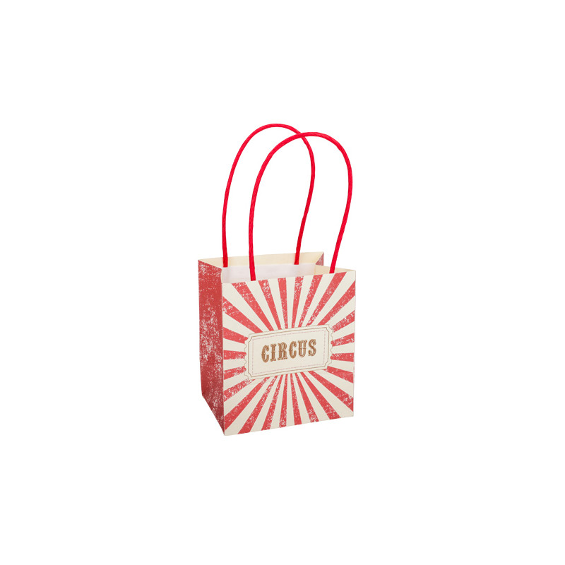 sac cadeau circus party x4